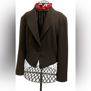 Elegant Black Women's Blazer Size 10